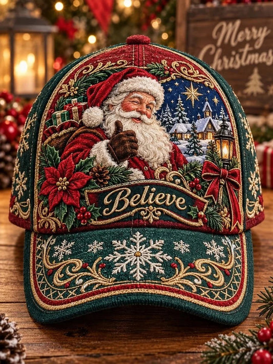 🔥HOT SALE🔥🎄 Christmas Graphic Baseball Cap | 7 Festive Adjustable Styles
