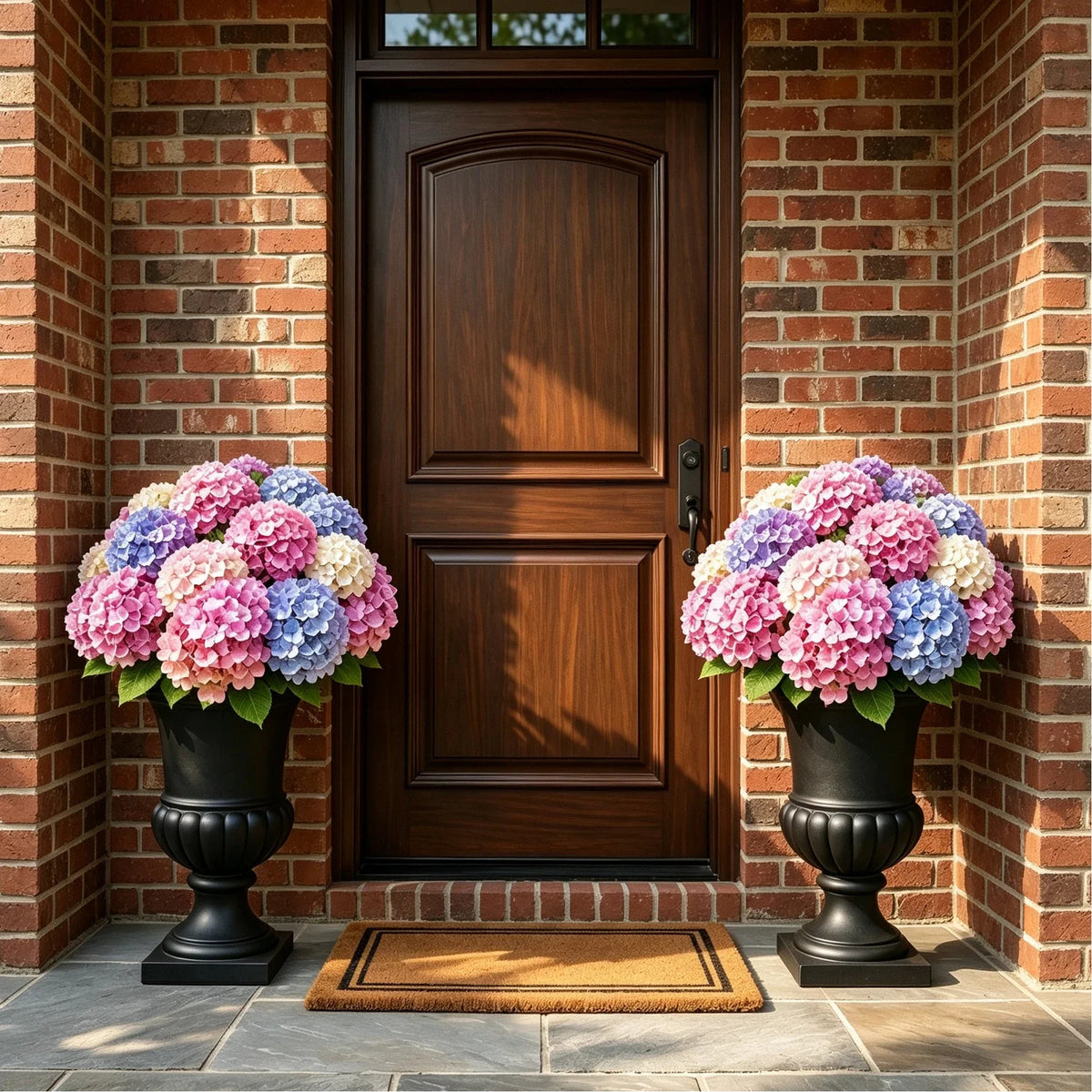 🔥LAST DAY 60% OFF 🔥Artificial Outdoor Hydrangea Flowers - UV Resistant, Waterproof, Fade-Proof – Lush Blooms That Last Forever