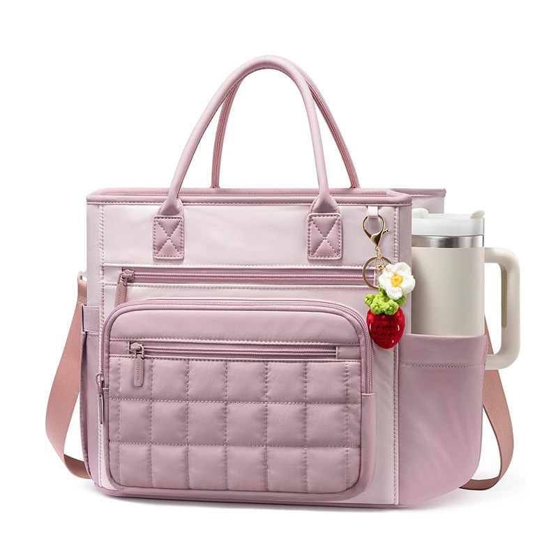 👜 Stylish Insulated Lunch Tote Bag for Women – Leakproof Cooler Bag with Multiple Pockets & Adjustable Shoulder Strap