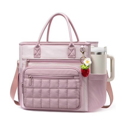 👜 Stylish Insulated Lunch Tote Bag for Women – Leakproof Cooler Bag with Multiple Pockets & Adjustable Shoulder Strap