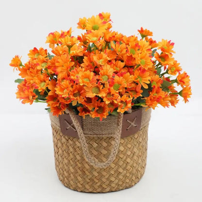 💥Last Day 50% OFF🌼- Artificial Outdoor Sunset Mums Flowers - UV resistant, Waterproof, Windproof