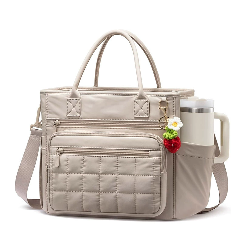 👜 Stylish Insulated Lunch Tote Bag for Women – Leakproof Cooler Bag with Multiple Pockets & Adjustable Shoulder Strap