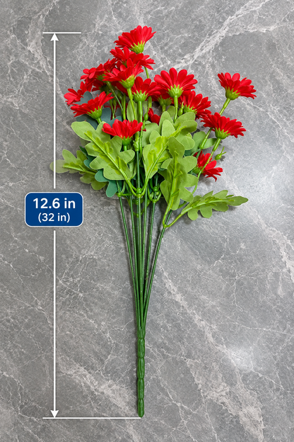 💥Last Day 50% OFF🌼- Artificial Outdoor Sunset Mums Flowers - UV resistant, Waterproof, Windproof