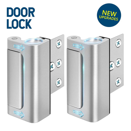 Back To School Security Door Hardware – Heavy-Duty Aluminum Anti-Theft Lock Latches & Bolts