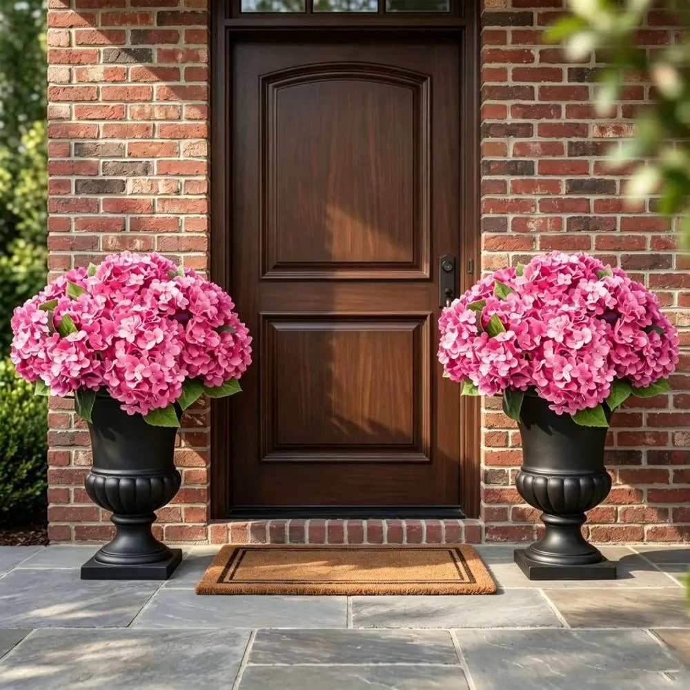🔥LAST DAY 60% OFF 🔥Artificial Outdoor Hydrangea Flowers - UV Resistant, Waterproof, Fade-Proof – Lush Blooms That Last Forever