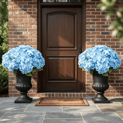 🔥LAST DAY 60% OFF 🔥Artificial Outdoor Hydrangea Flowers - UV Resistant, Waterproof, Fade-Proof – Lush Blooms That Last Forever